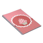Carnet Conception rose de petit gâteau (Côté Droit)