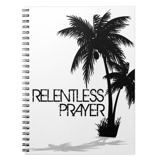 Carnet Conception sans relâche Prière sans relâche (Devant)
