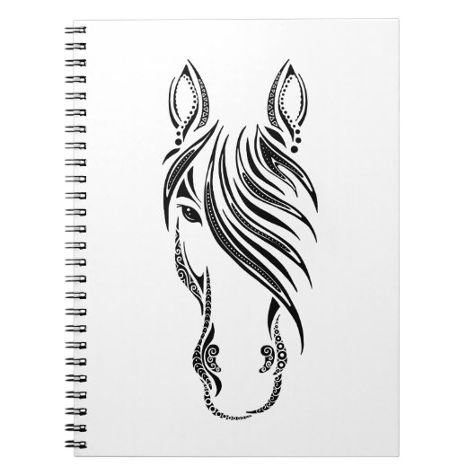 Carnet Conception simple du visage du cheval (Devant)