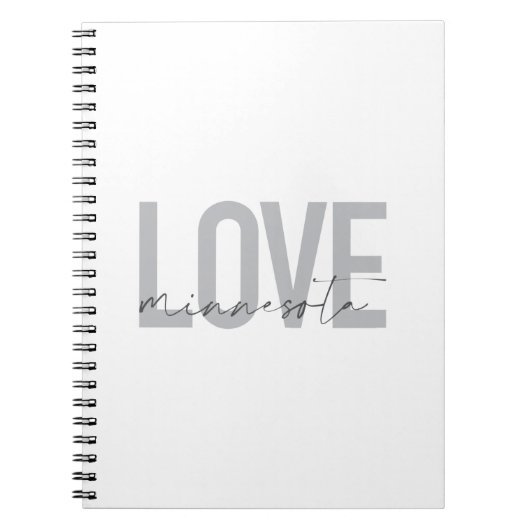 Carnet Conception simple, moderne, urbaine et cool. J'aim (Devant)