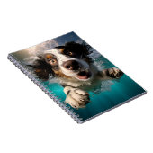 Carnet Conception sous-marine de la nage de chien excitée (Côté Droit)