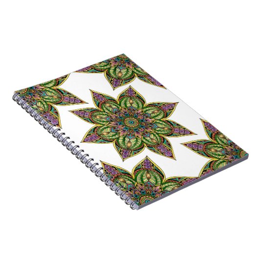 Carnet Conception terreuse de mandala (Côté Droit)