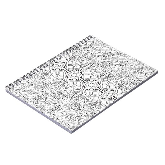 Carnet Conception tribale de Zendoodle (Côté gauche)