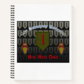 Carnet Conception unique 1ère division d'infanterie Cadea (Devant)