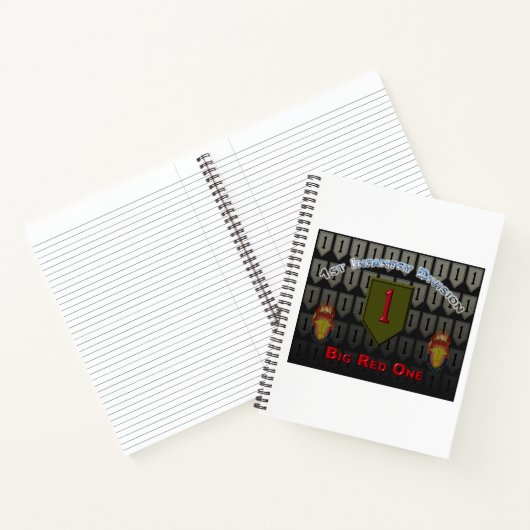 Carnet Conception unique 1ère division d'infanterie Cadea (Intérieur)