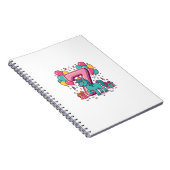Carnet Conception vectorielle de poney mignon pour la fêt (Côté Droit)