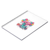 Carnet Conception vectorielle de poney mignon pour la fêt (Côté gauche)