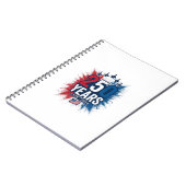 Carnet Conception vectorielle pour le 250e anniversaire d (Côté gauche)