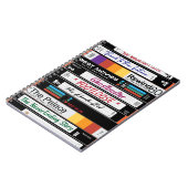 Carnet Conception vidéo VHS (Côté gauche)