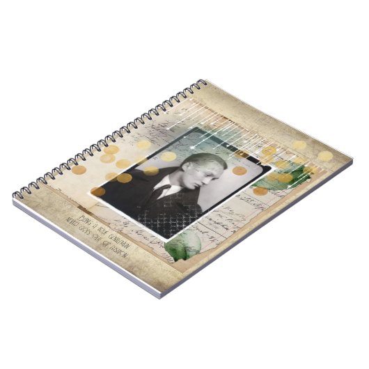 Carnet Conception Vintage avec devis (Côté gauche)