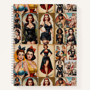 Carnet Conception vintage Classic Pin-up Girls Collection