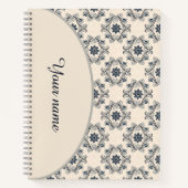 Carnet Conception vintage personnalisée (Devant)