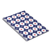 Carnet Conception Vintage rétro Funky (Côté Droit)