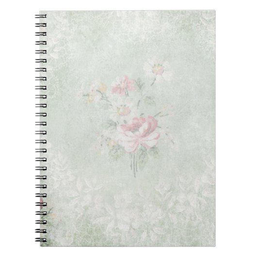 Carnet Conception Vintage Rose (Devant)