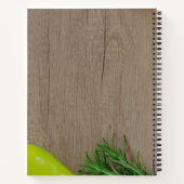 Carnet Conceptions de bois modernes personnalisées recett (Dos)