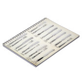 Carnet Conceptions de couverts, d'un catalogue commercial (Côté gauche)
