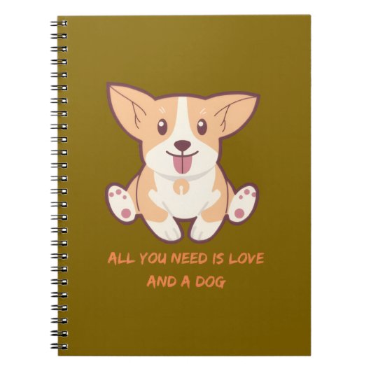 Carnet Conceptions Parfaites pour les Amoureux de Chien e (Devant)