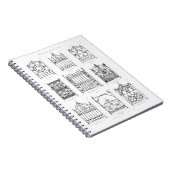 Carnet Conceptions pour des portes de fonte, du 'Ca de (Côté Droit)