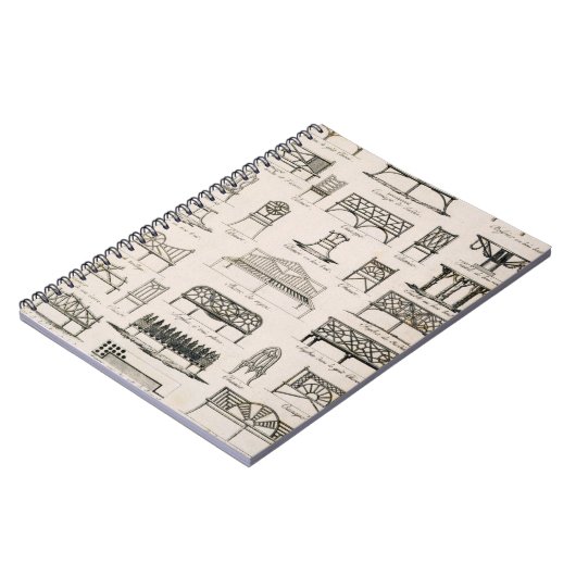 Carnet Conceptions pour des sièges de jardin, 'd'un (Côté gauche)