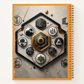 Carnet "Concepts visionnaires créatifs" (Dos)