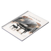 Carnet Concert de piano dans le parc (Côté gauche)