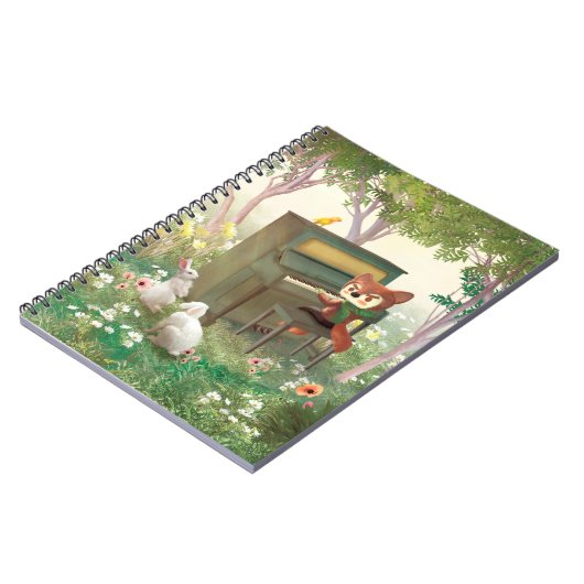 Carnet Concert de piano forestier (Côté gauche)