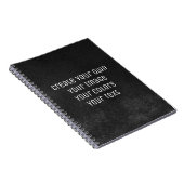 Carnet Concevez à Votre Manière - Créez Votre Propre (Côté Droit)