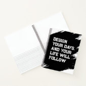 Carnet Concevez vos jours... (Intérieur)