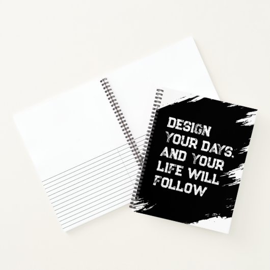 Carnet Concevez vos jours... (Intérieur)