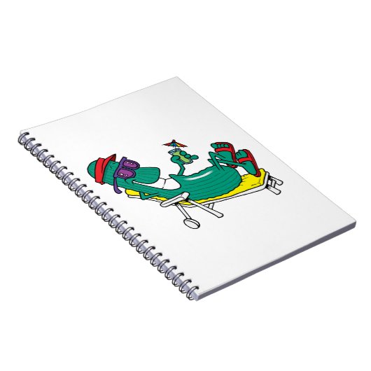 Carnet Concombre cool (Côté Droit)