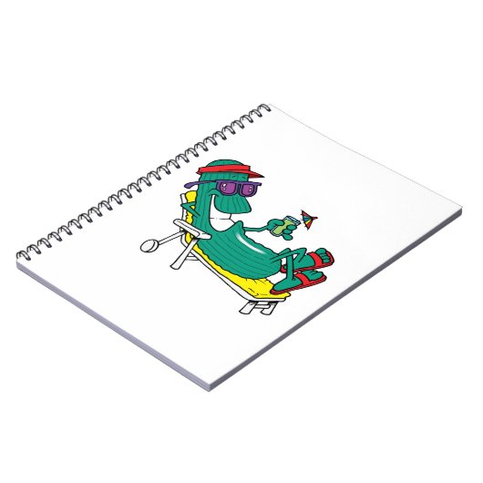 Carnet Concombre cool (Côté gauche)