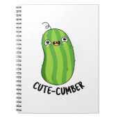 Carnet Concombre mou Funny Concombre Veggie Pun (Devant)