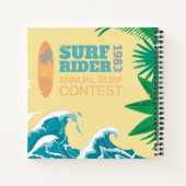 Carnet Concours de Surf surf Rider |1983 (Dos)