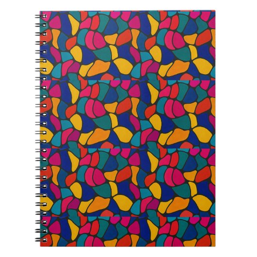 Carnet Conçu Abstrait (Devant)