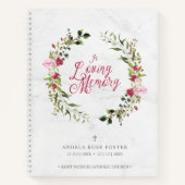 Carnet Condoléances funéraires florales pour les gares ro (Devant)