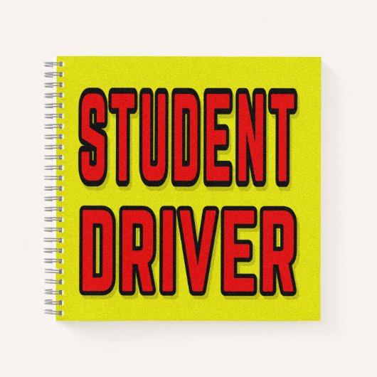 Carnet Conducteur débutant (Devant)