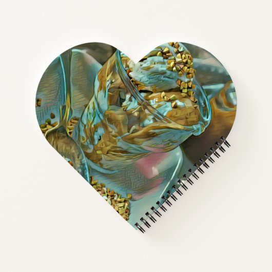 Carnet Cône crème glacée d'été (Dos)