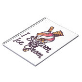 Carnet Cône de glace (Côté gauche)