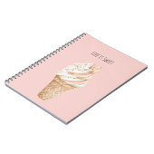 Carnet Cône de glace à la vie douce (Côté gauche)