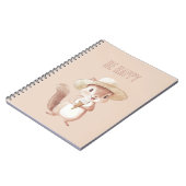 Carnet Cône de glace Écureuil heureux (Côté gauche)