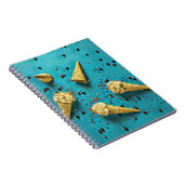 Carnet cônes gaufre crème glacée (Côté Droit)