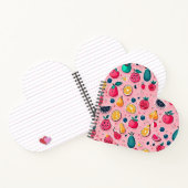 Carnet Cônes glaces colorés mignons (Intérieur)