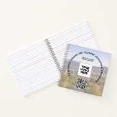 Carnet Conférence commerciale F+ Logo photo personnalisé  (Intérieur)