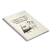 Carnet Conférencier de géométrie fluide Magicien de maths (Côté Droit)