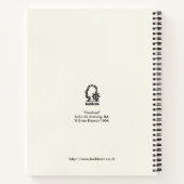 Carnet "Confess !", dessin à l'encre d'Inde (Dos)