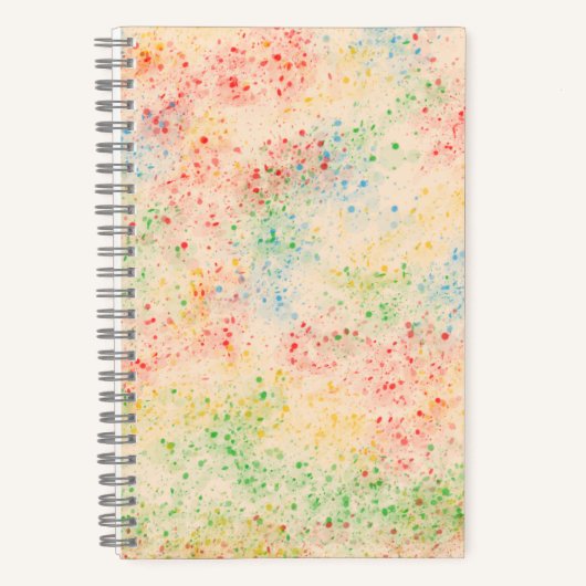 Carnet Confetti Pattern Notebook (Recto)