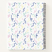 Carnet Confetti Pop - Multi (Dos)