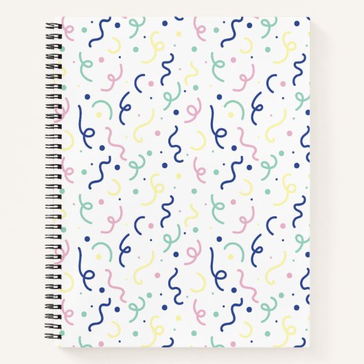Carnet Confetti Pop - Multi (Devant)
