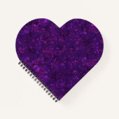 Carnet Confettis violets (Devant)
