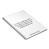 Carnet Confiance (Côté Droit)